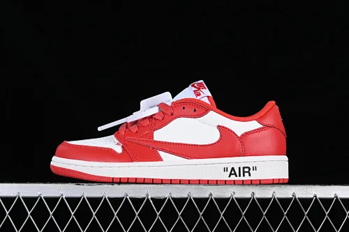 All categories Air Jordan Jordan series basketball shoes Air Jordan 1 Low Travis Scott x Air Jordan 1 Low OG AJ1 Joe 1 undercut low DM7890-103
